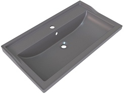 Stella Polare Раковина Флур 80 серая – фотография-1